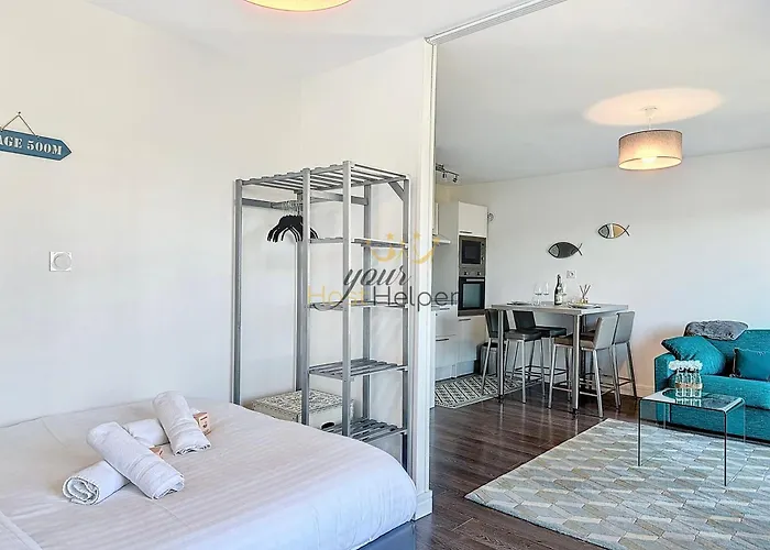 L'escale Bleue Apartament *